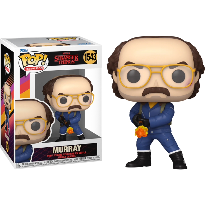 Funko Pop! Stranger Things: Season 4 - Murray with Flamethrower