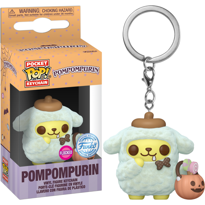 Funko Pocket Pop! Keychain - Sanrio - Pompompurin Flocked