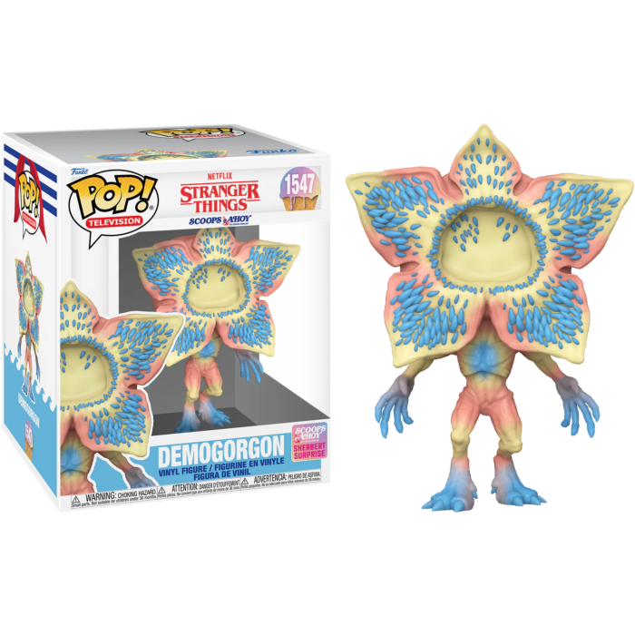 Funko Pop! Stranger Things: Season 4 - Demogorgon (Scoops Ahoy) Super Sized 6"