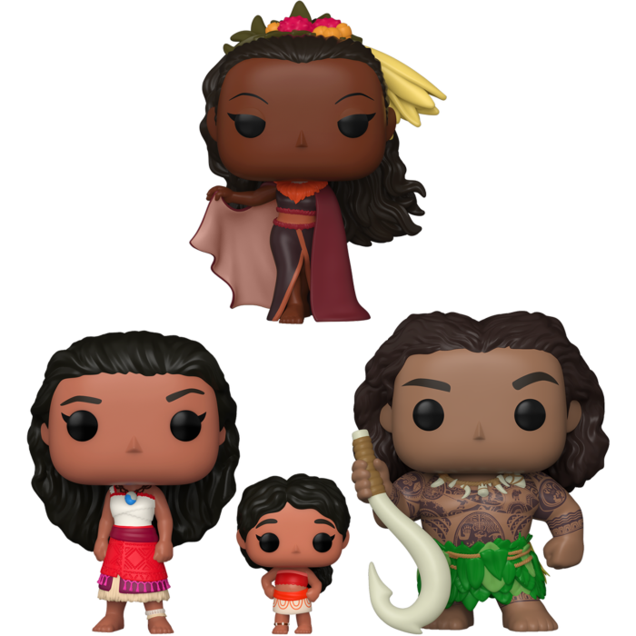 Funko Pop! Moana 2 - Wayfinder - Bundle (Set of 3)