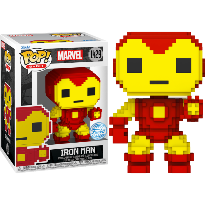 Funko Pop! Marvel: 8-Bit - Iron Man 8-Bit