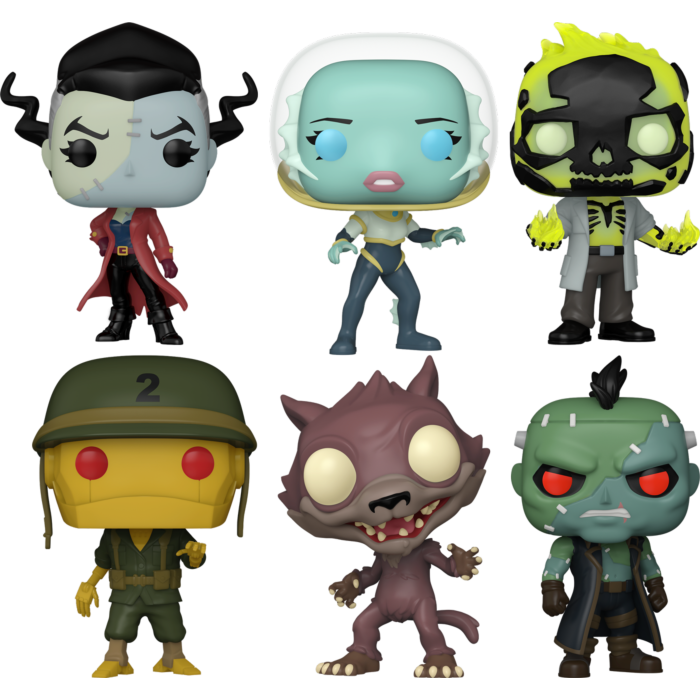 Funko Pop! DC: Creature Commandos - Task Force M - Bundle (Set of 6)