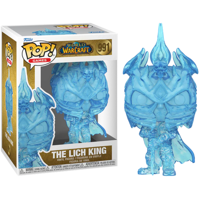 Funko Pop! World of Warcraft - The Lich King Translucent