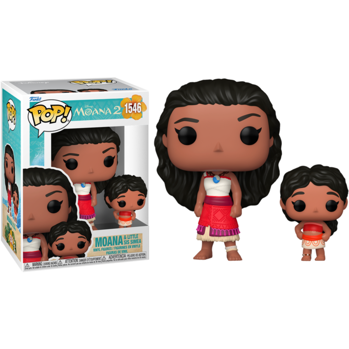 Funko Pop! Moana 2 - Moana & Little Sis Simea