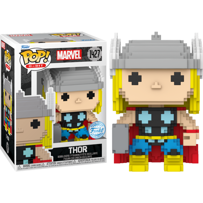 Funko Pop! Marvel: 8-Bit - Thor 8-Bit