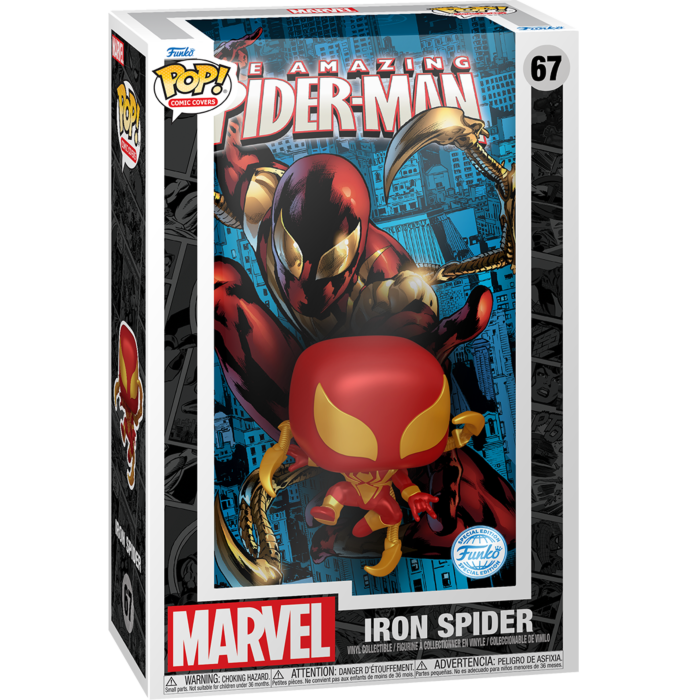 Funko Pop! Comic Covers - Marvel - The Amazing Spider-Man Iron Spider