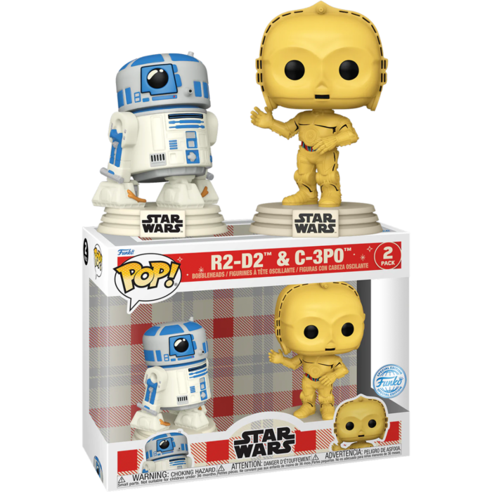 Funko Pop! Star Wars - Retro Reimagined R2-D2 & C-3PO Disney 100th - 2-Pack - The Amazing Collectables