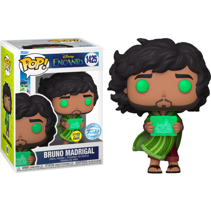 Funko Pop! Encanto (2021) - Bruno Madrigal with Prophecy Glow in the Dark