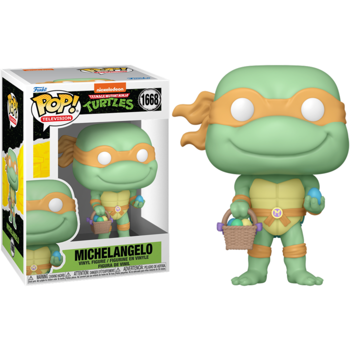 Funko Pop! Teenage Mutant Ninja Turtles - Michelangelo with Easter Basket