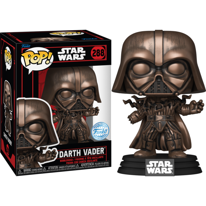 Funko Pop! Star Wars - Darth Vader Bronze Metallic