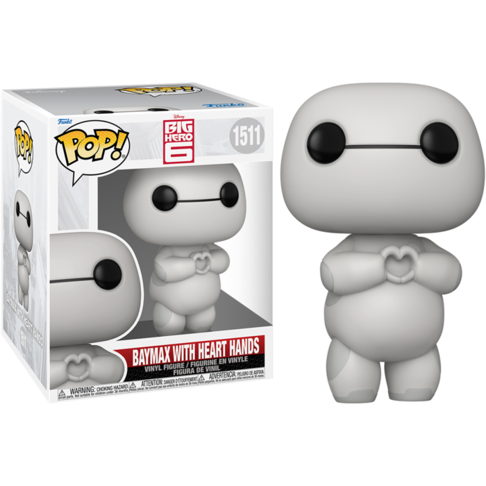 Funko Pop! Big Hero 6 - Baymax with Heart Hands Super Sized 6"