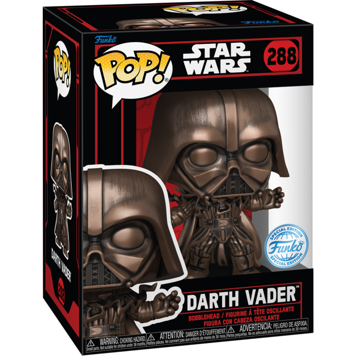 Funko Pop! Star Wars - Darth Vader Bronze Metallic