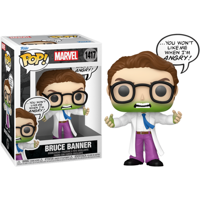 Funko Pop! Marvel Comics - Bruce Banner (Angry)