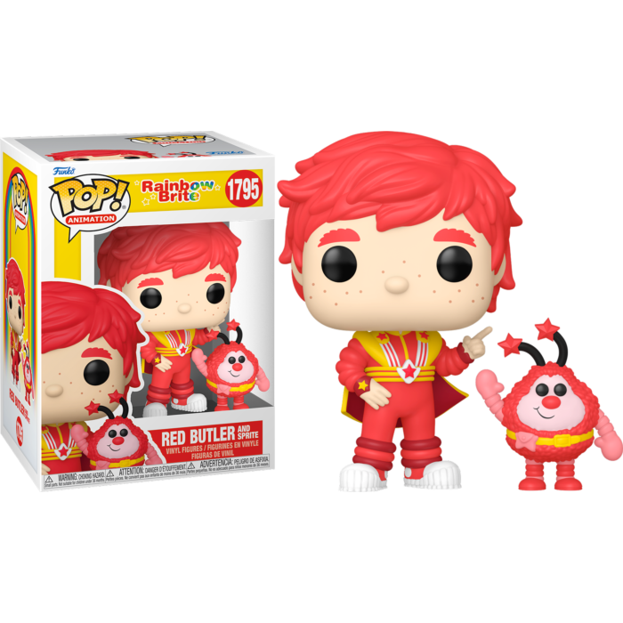 Funko Pop! Rainbow Brite - Red Butler with Sprite