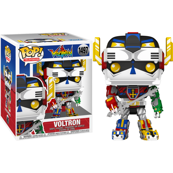 Funko Pop! Voltron: Defender of the Universe - Voltron (Retro) Super Sized 6"