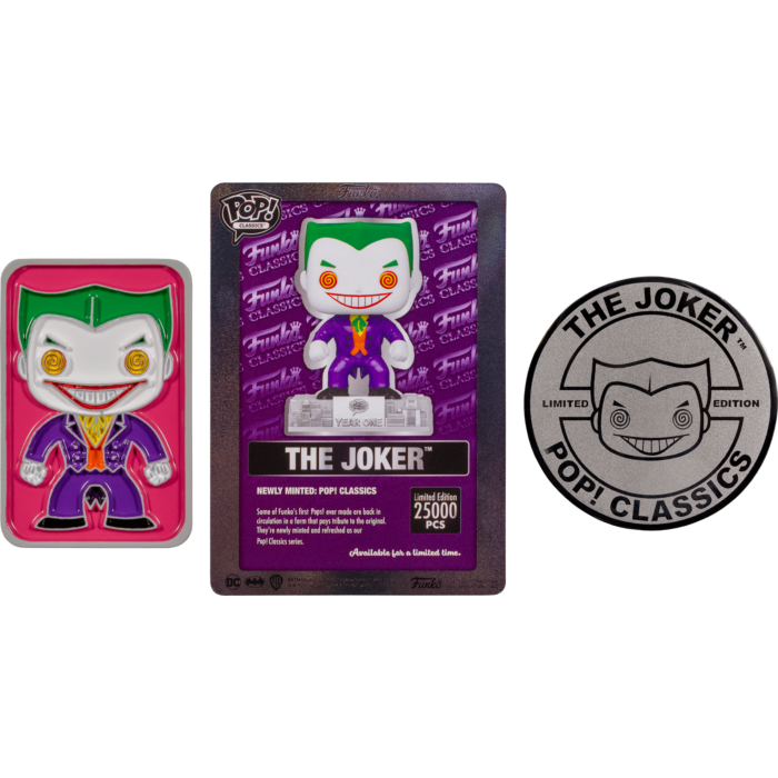 Funko Pop! Classics - Batman - The Joker 25th Anniversary [Restricted Shipping / Check Description] - The Amazing Collectables
