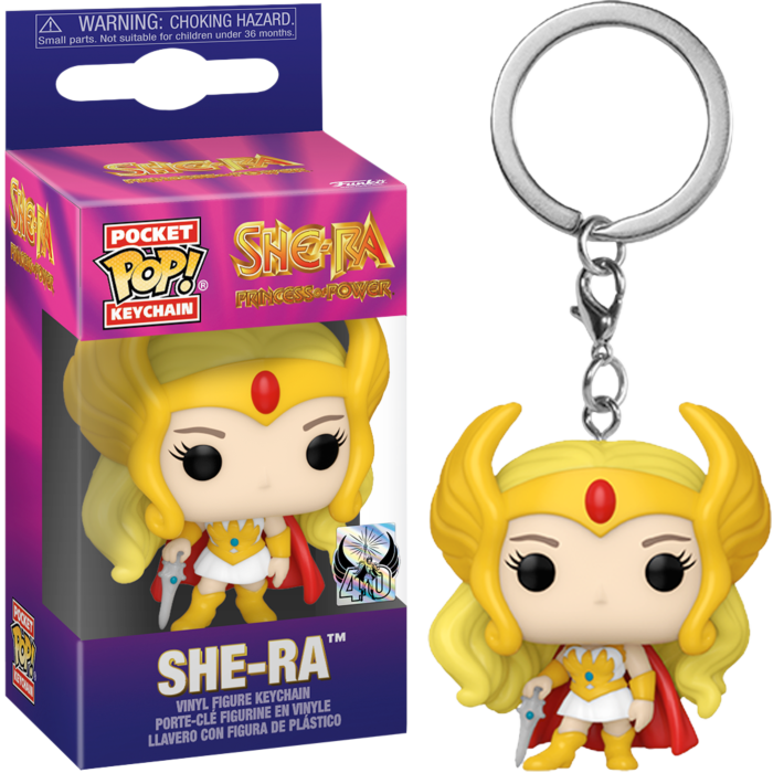 Funko Pocket Pop! Keychain - She-Ra: Princess of Power - She-Ra 40th Anniversary