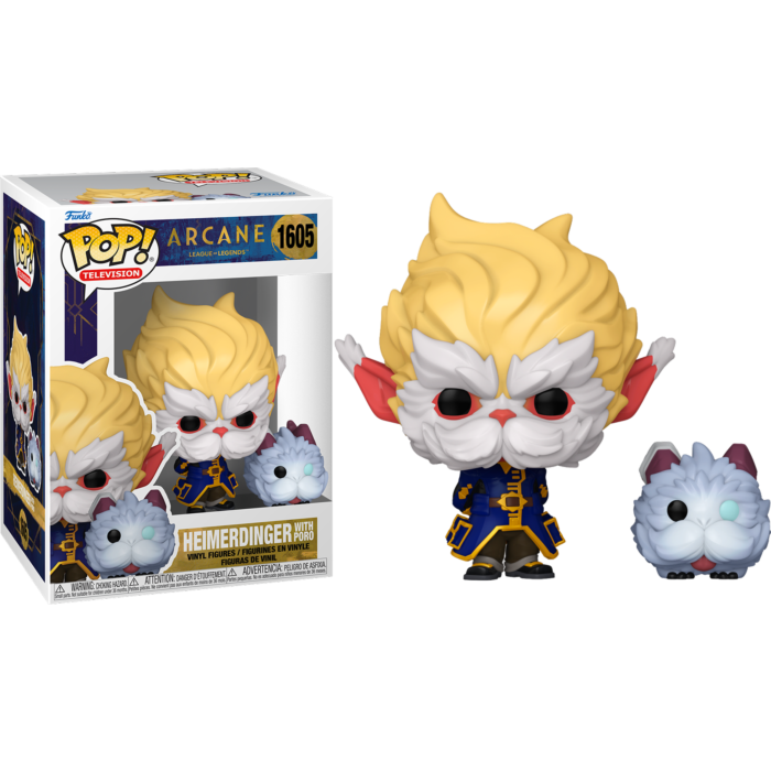 Funko Pop! Arcane (2021) - Heimerdinger with Poro