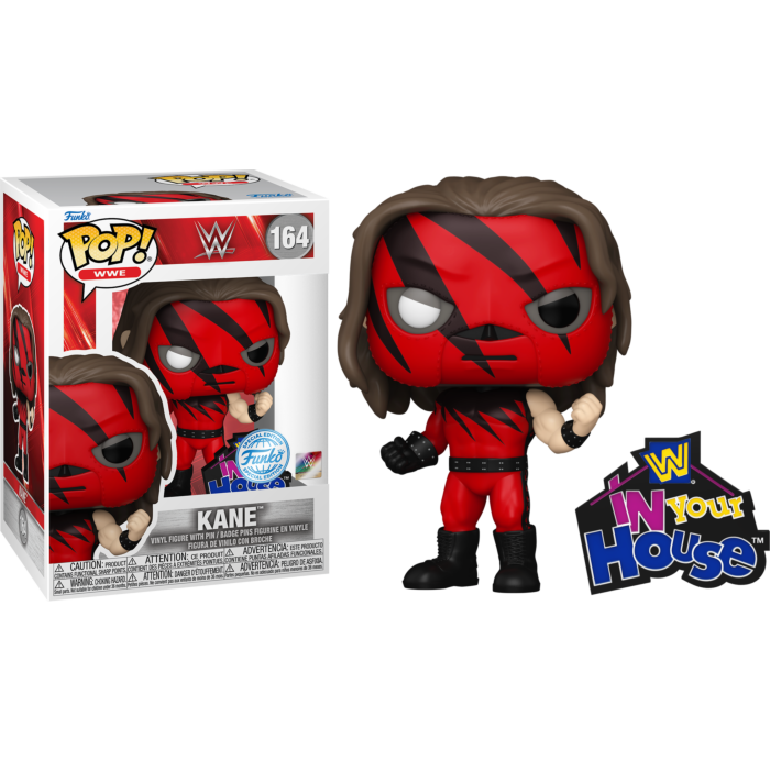 Funko Pop! WWE - Kane with Enamel Pin