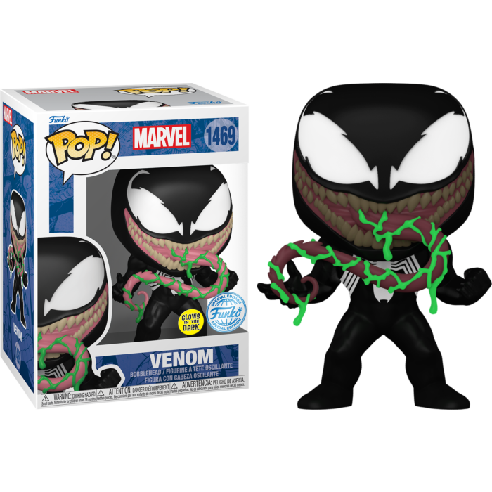 Funko Pop! Marvel Comics - Venom with Ooze Glow in the Dark