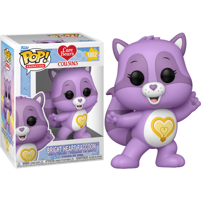 Funko Pop! Care Bears Cousins - Bright Heart Raccoon