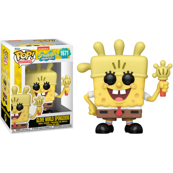 Funko Pop! SpongeBob SquarePants: 25th Anniversary - Glove World SpongeBob