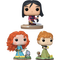 Funko Pop! Disney Princess - Anna, Merida & Mulan - Bundle (Set of 3) - The Amazing Collectables