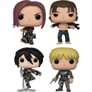 Funko Pop! Attack on Titan - No Fight No Victory - Bundle (Set of 4) - The Amazing Collectables