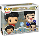 Funko Pop! One Piece - Luffy & Foxy - 2-Pack - Chase Chance - The Amazing Collectables