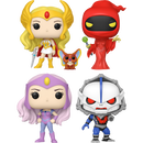 Funko Pop! She-Ra: Princess of Power - For the Honor of Grayskull 40th Anniversary - Bundle (Set of 4)