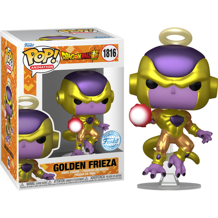 Funko Pop! Dragon Ball Super - Golden Frieza Metallic