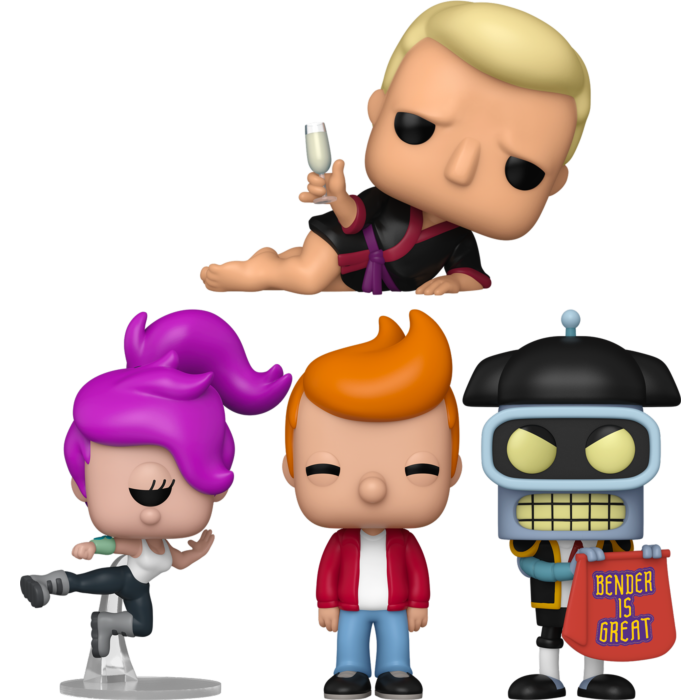 Funko Pop! Futurama - The Butterjunk Effect - Bundle (Set of 4)