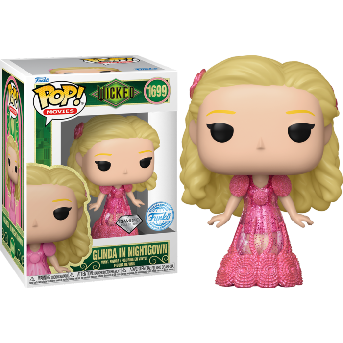 Funko Pop! Wicked (2024) - Glinda in Nightgown Diamond Glitter