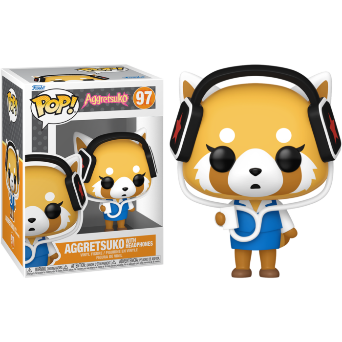 Funko Pop! Aggretsuko - Aggretsuko with Headphones