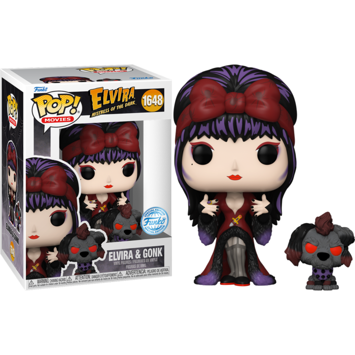 Funko Pop! Elvira: Mistress of the Dark - Elvira & Gonk Moonlight