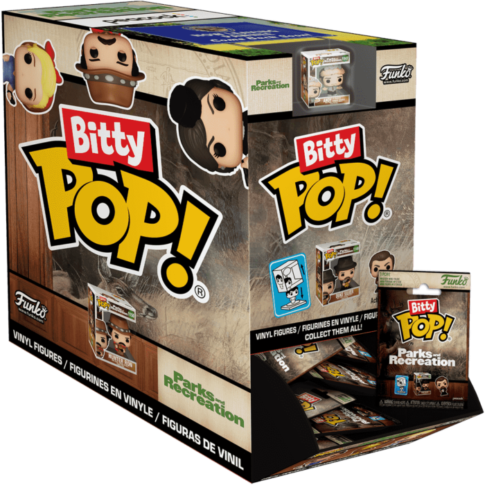 Funko Pop! Parks and Recreation - Bitty Pop! Blind Bag Vinyl Figure (Display of 32 Units)