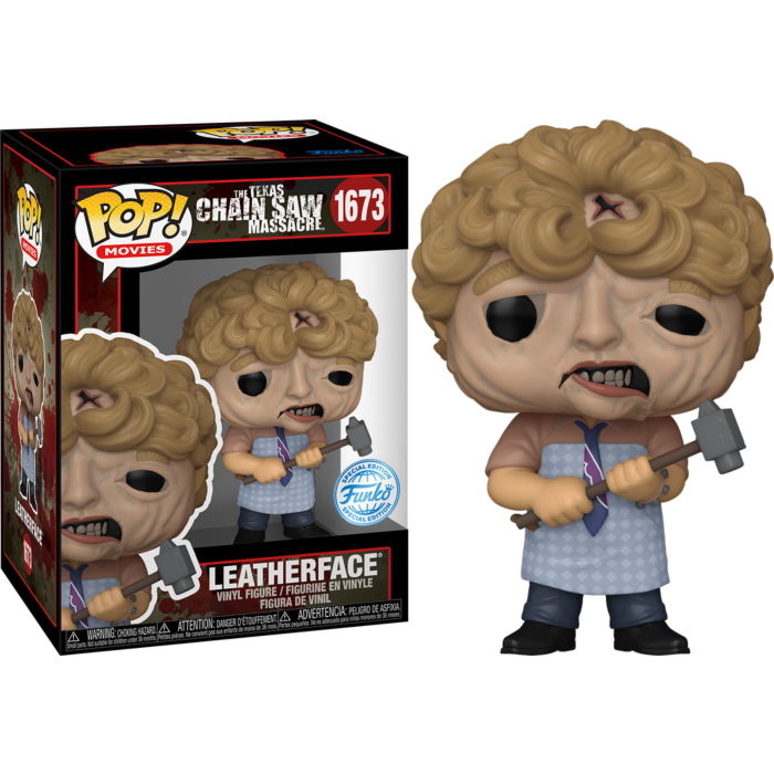 Funko Pop! The Texas Chainsaw Massacre - Leatherface with Hammer 50th Anniversary