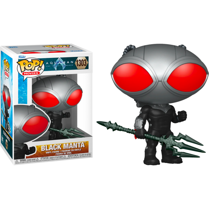 Funko Pop! Aquaman and the Lost Kingdom - Black Manta with Trident