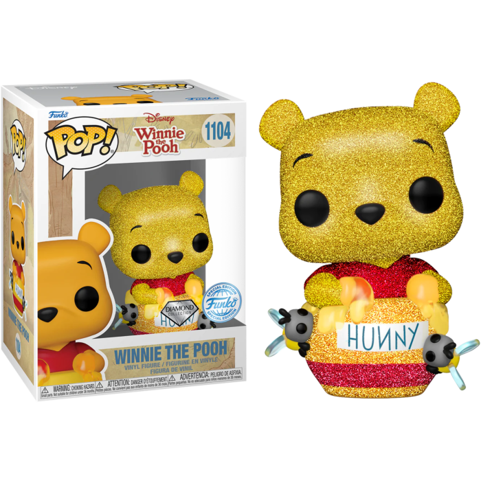 Funko Pop! Winnie the Pooh - Winnie the Pooh in Honey Pot Diamond Glitter