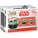 Funko Pop! Star Wars: The Mandalorian - Grogu with Santa Hat in Pram (Holiday)