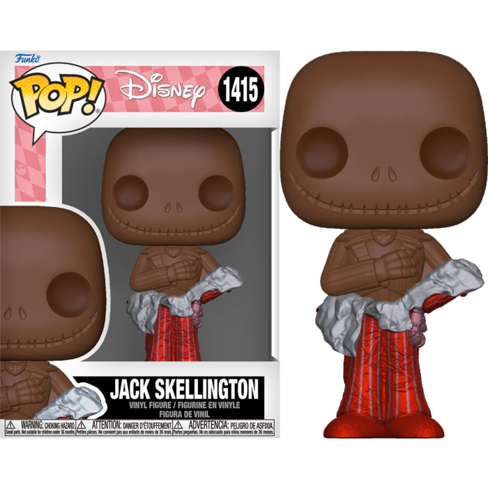 Funko Pop! The Nightmare Before Christmas: Valentines 2024 - Jack Skellington (Chocolate)
