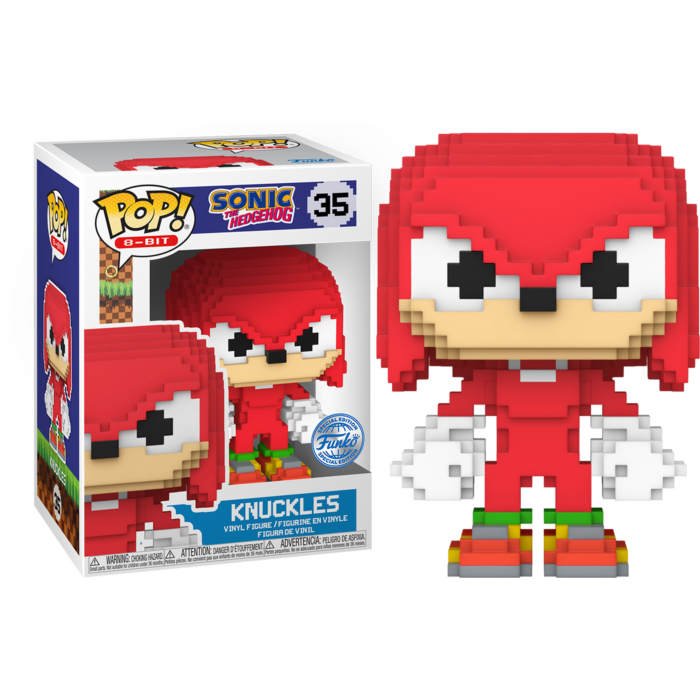 Funko Pop! Sonic the Hedgehog - Knuckles 8-Bit