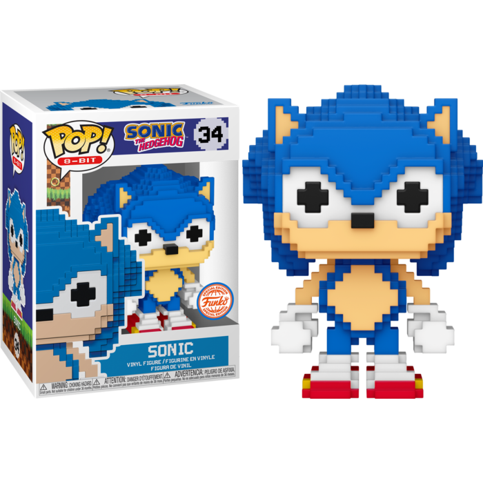 Funko Pop! Sonic The Hedgehog - Sonic 8-Bit