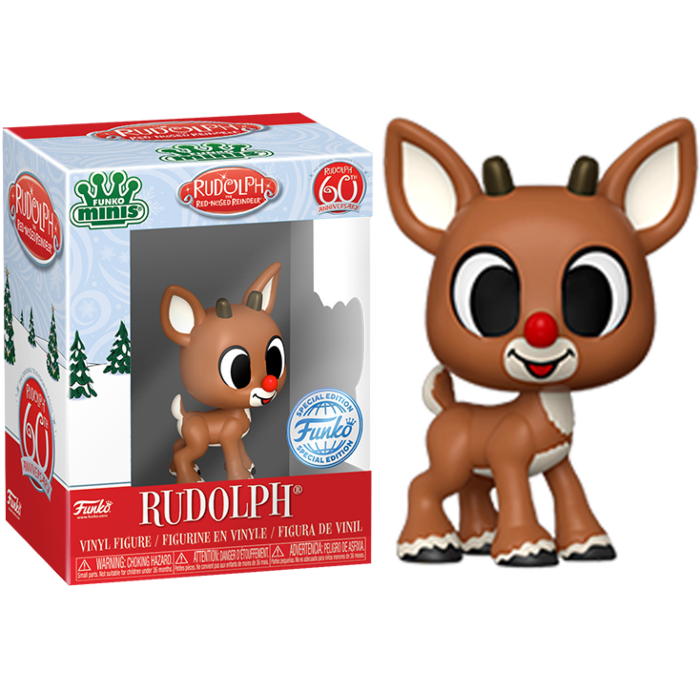 Funko - Rudolph the Red-Nosed Reindeer - Mystery Minis Blind Box (Single Unit)