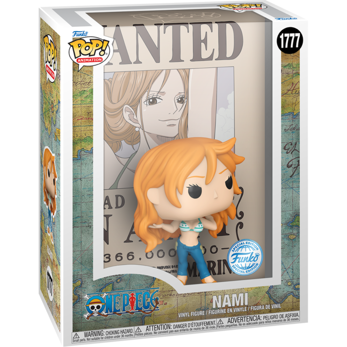 Funko Pop! Covers - One Piece - Nami Wanted Poster