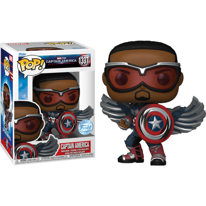 Funko Pop! Captain America: Brave New World - Captain America (Deco)