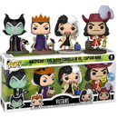 Funko Pop! Disney - Villains Glow in the Dark Pop! Vinyl Figure - 4-Pack - The Amazing Collectables