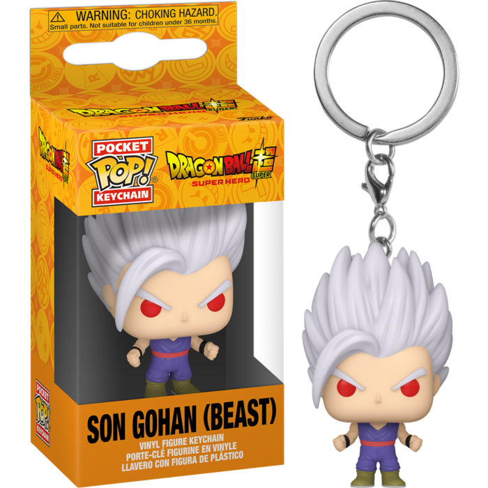 Funko Pocket Pop! Keychains - Dragon Ball Super - Super Hero - Son Gohan (Beast)