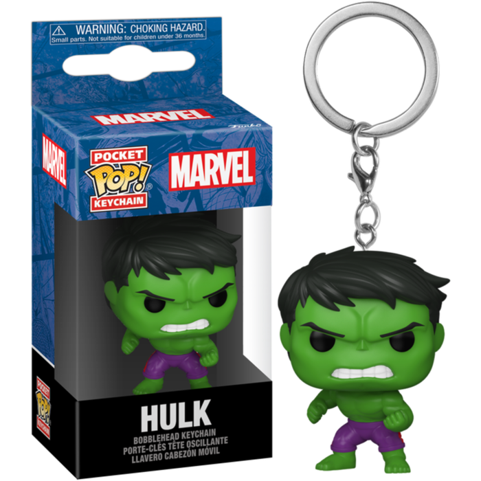 Funko Pocket Pop! Keychains - Marvel Comics - New Classics - Hulk