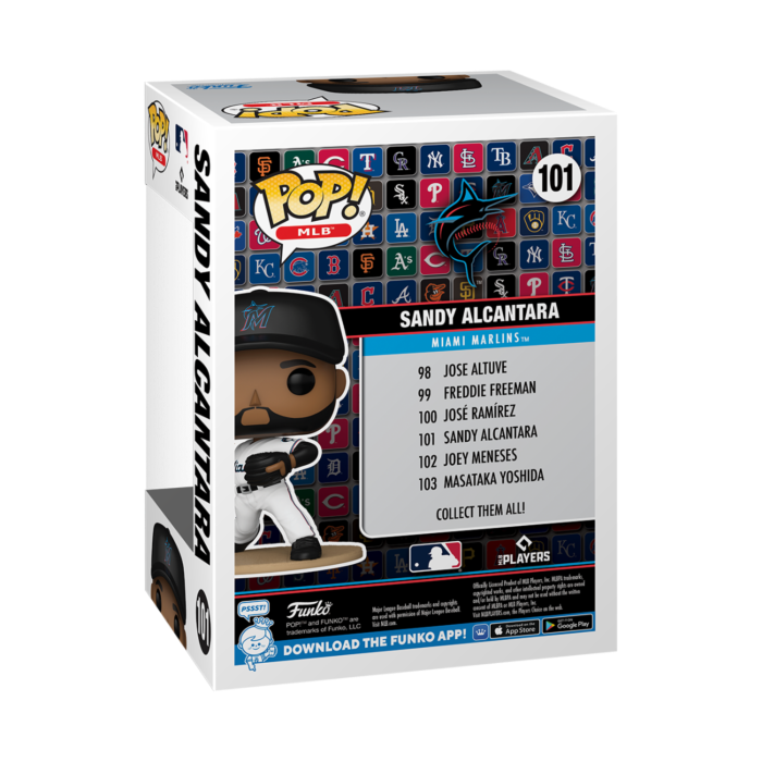 Funko Pop! - MLB Baseball - Sandy Alcantara Miami Marlins